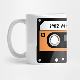 1982 Mix Tape Vol. 1 - Retro/Vintage Cassette Tape Mug